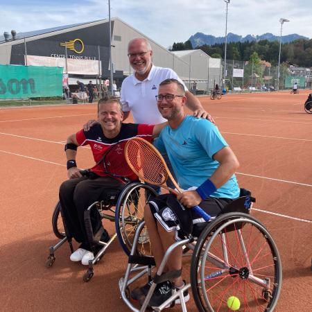Raphaël Gremion et Roger Baumann