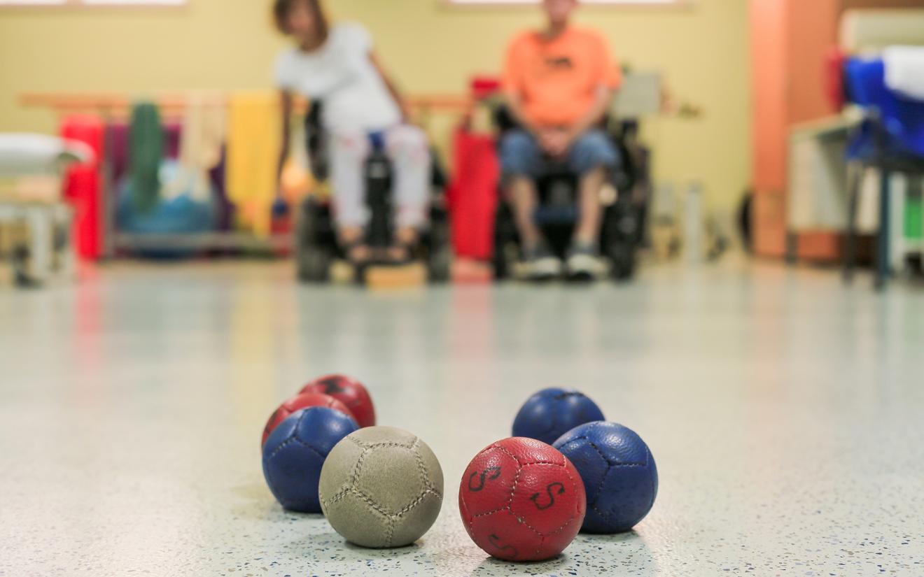 Wheelchair-Boccia